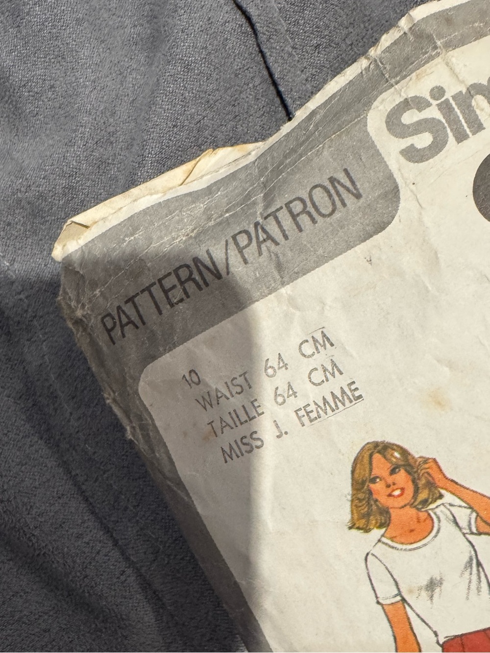 Simplicity 1980s pants sewing pattern - Picture 2 of 5